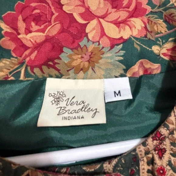 Vera Bradley Quilted Floral Boxy Jacket - Picture 2 of 9